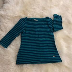 Banana Republic Striped Cotton Shirt size S